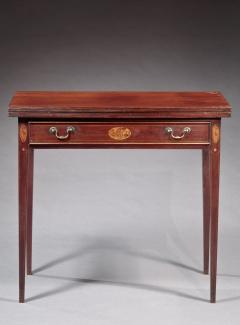 Federal Inlaid Card Table - 350080