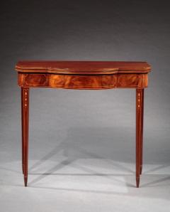 Federal Inlaid Card Table - 618296