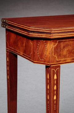 Federal Inlaid Card Table - 618297