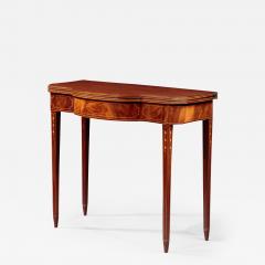 Federal Inlaid Card Table - 620164