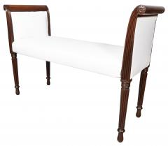 Federal Mahogany Window Bench - 4743726