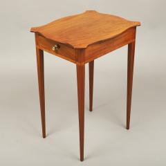 Federal One Drawer Side Table with Turtle Top - 4575185