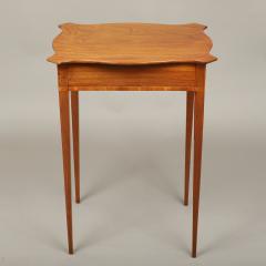Federal One Drawer Side Table with Turtle Top - 4575187