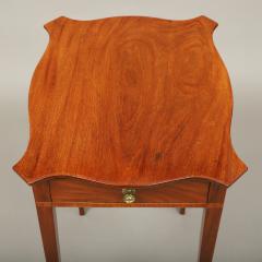 Federal One Drawer Side Table with Turtle Top - 4575189