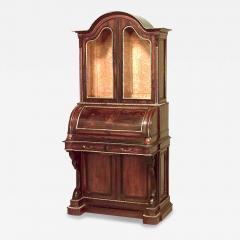 Federal Rosewood Roll Top Secretary - 2798568