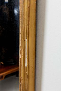 Federal Style Gilt Framed Mirror with Pineapple Finial Early 20th C  - 3596784