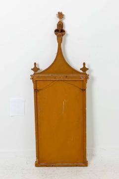 Federal Style Gilt Framed Mirror with Pineapple Finial Early 20th C  - 3596786