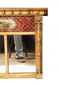 Federal Style Giltwood Overmantel Mirror - 4723204