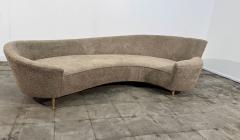 Federico Munari Curved Sofa attributed to Federico Munari Italy 1960s - 4453557