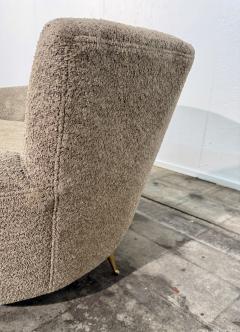 Federico Munari Curved Sofa attributed to Federico Munari Italy 1960s - 4453563