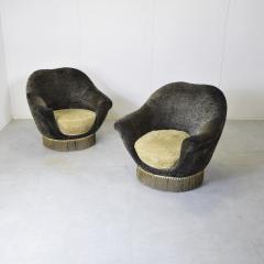 Federico Munari Federico Munari set of two original armchairs 1950s  - 3988640