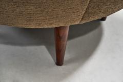 Federico Munari Pair of Federico Munari Attr Armchairs with Tapered Legs Italy 1950s - 4242372