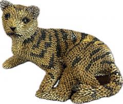 Federico Uribe Cat Sculpture in Bullet Casings by Federico Uribe - 4709955