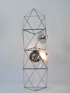 Felice Ragazzo Rare Sculptural Poliedra Floor Lamp by Felice Ragazzo for Guzzini Italy 1970s - 3624866