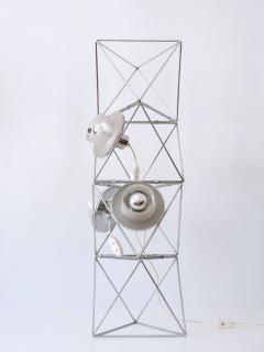 Felice Ragazzo Rare Sculptural Poliedra Floor Lamp by Felice Ragazzo for Guzzini Italy 1970s - 3624871