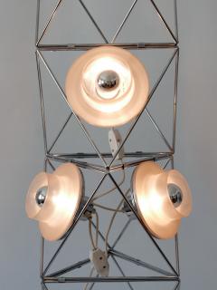 Felice Ragazzo Rare Sculptural Poliedra Floor Lamp by Felice Ragazzo for Guzzini Italy 1970s - 3624875