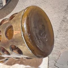 Felipe Derflinger 1960s Feders Felipe Derflingher Handblown Amber Art Glass Pitcher Mexico - 3604142
