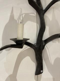 Felix Agostini 1960s huge bronze sconces attributed to Felix Agostini - 3681673