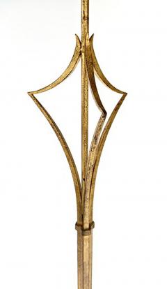 Felix Agostini French Gilded Iron Floor Lamp in the manner of Felix Agostini - 465653