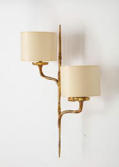 Felix Agostini PAIR OF GILT BRONZE SCONCES BY FELIX AGOSTINI - 2545424