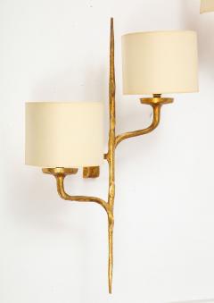 Felix Agostini PAIR OF GILT BRONZE SCONCES BY FELIX AGOSTINI - 2545429