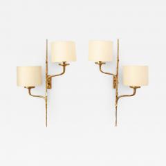 Felix Agostini PAIR OF GILT BRONZE SCONCES BY FELIX AGOSTINI - 2549495