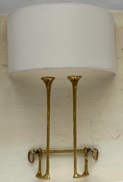 Felix Agostini Pair of Mail Coach wall lights F lix Agostini Paris France 1962 - 3698454