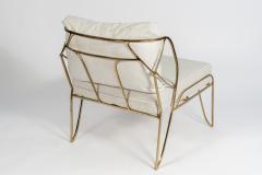 Felix Agostini Rare sculptural Bronze armchair with ottoman in the style of Felix Agostini - 895987