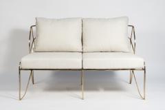 Felix Agostini Sculptural bronze two seats sofa in the style Of Felix Agostini - 895972