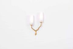 Felix Agostini Set of 3 Bronze Sconces or Wall Lamps by Felix Agostini for Maison Arlus France - 1331318