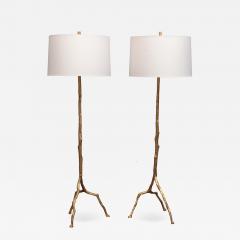 Felix Agostini Style Tree Branch Form Floor Lamps - 1938533