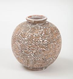 Felix Gete Ceramic Vase by Felix Gete for CAB France c 1930s - 1993927