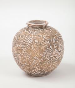 Felix Gete Ceramic Vase by Felix Gete for CAB France c 1930s - 1993929