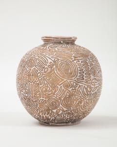 Felix Gete Ceramic Vase by Felix Gete for CAB France c 1930s - 1993941