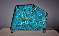 Felix Muhrhofer Handcrafted Felix Muhrhofer Terrazzo Coffee Table Prince Diana in Turquoise - 3295214