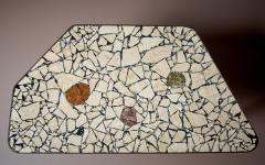 Felix Muhrhofer Handcrafted Terrazzo Coffee Table Beige Prince Stephanie by Felix Muhrhofer - 3288733