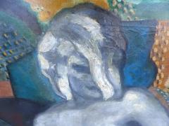 Felix Pascual Felix Pascual Original Oil Painting on Canvas Woman in Studio Spain 1930s - 3545138