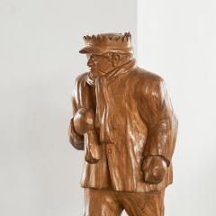 Felix Timmermans 3 Wise Men Flemish Folk Art Sculptures in Carved Wood 1970 - 4609157