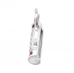 Felix Vollman Diamond and Ruby Golf Bag Charm By Felix Vollman - 4429863