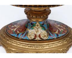 Ferdinand Barbedienne An Exquisite Pair of French 19th Century Ormolu and Champleve Enamel Jardinieres - 3802231