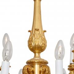 Ferdinand Barbedienne Antique Louis XIV style ormolu chandelier by Barbedienne - 3464135
