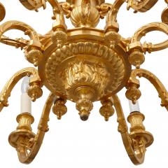 Ferdinand Barbedienne Antique Louis XIV style ormolu chandelier by Barbedienne - 3464137