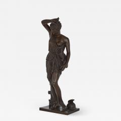 Ferdinand Barbedienne Antique Patinated Bronze Sculpture of Minerva by Ferdinand Barbedienne - 1875703