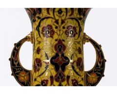 Ferdinand Barbedienne Ferdinand Barbedienne A French Ormolu and Champleve Enamel Vase C 1870 - 2895469