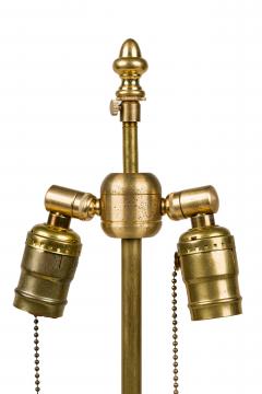 Ferdinand Barbedienne French Empire Style Bronze and Rosso Marble Lamp - 4653574