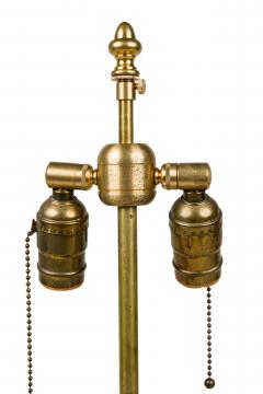 Ferdinand Barbedienne French Empire Style Bronze and Rosso Marble Lamp - 4655392
