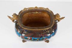 Ferdinand Barbedienne French Japonisme Ormolu Mounted Japanese Cloisonn Enamel Garniture Centerpiece - 619490