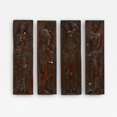 Ferdinand Barbedienne Set of four spelter plaques by Ferdinand Barbedienne - 1656140