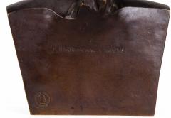 Ferdinand Barbedienne a French Patinated Bronze Bust of George Washington - 2587121