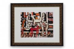Ferdinand Leger French Cubist Lithograph Titled Three Women  - 4514837